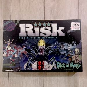 NWT Rick and Morty Risk Board Game